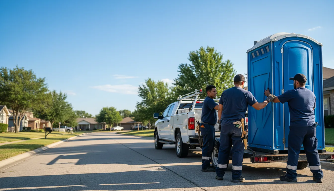 Portable Toilet Rental in El Reno, OK near me